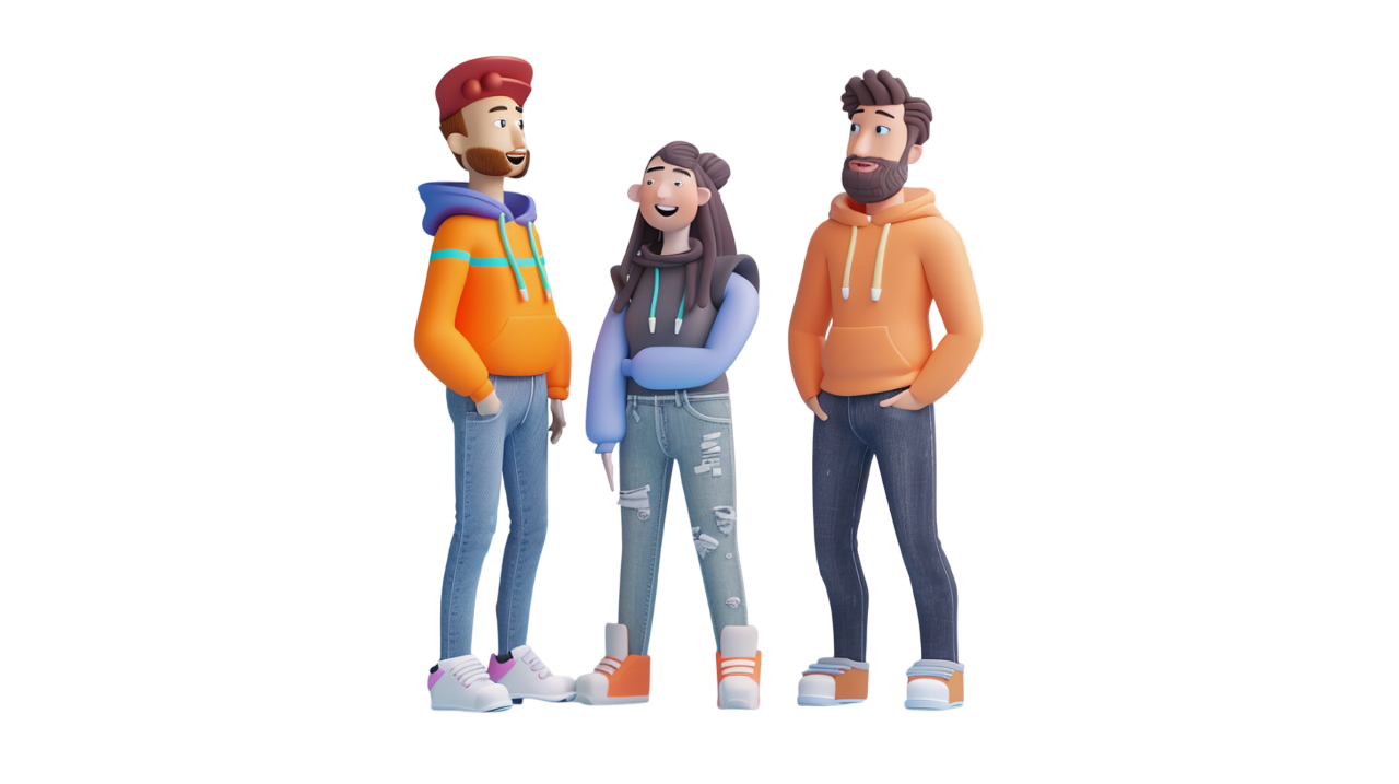 3D Character Group